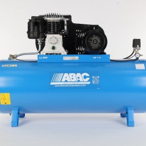 Compresor de aer cu piston - 400V, 5.6 kW, 827 L/min, 15 bari - Rezervor 500 Litri - ABAC-PRO-B6000/500-FT7.5-V400-15B - Img 1
