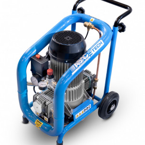 Compresor de aer cu piston fara ulei, silentios - 2.2 kW, 330 L/min, 10 bari - Rezervor 3 litri - ABAC-ATF-S-3-3-10-230/1/50CE - Img 1