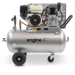 Compresor de aer cu piston, motor Honda - 3.5 kW, 320 L/min, 10 bari - Rezervor 100 Litri - ABAC-engineAIR-4/100-10-Petrol - Img 2