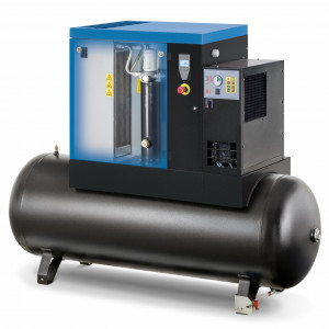 Compresor de aer profesional cu surub, cu uscator de aer - 4 kW, 516 L/min, 10 bari - Rezervor 270 Litri - ABAC-SPINN4E-10-400/50K-270-C-CE - Img 4