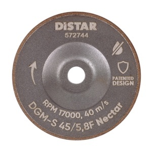 Disc cupa diamantat DiStar Nectar pt. slefuiri Placi ceramice, diam. 45mm, gran. 100, ax 5.8F - DiStar-11143158050 - Img 5