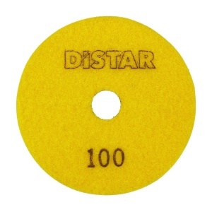 Discheta diamantata flexibila pentru slefuire uscata gresie portelanata, diam. 100mm gran. 100 - DiStar-80115429035 - Img 6