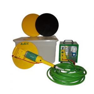 Drisca electrica - Finisare umeda tencuieli si gleturi mecanizate fara sistem de apa, cu cutie de accesorii - LS-SP11 - Img 5