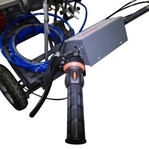 Echipament airless pentru trasat marcaje rutiere - Complet Echipat - 1/4", 2 pistoale, 3.0L/min, 5.5hp Honda - CNO-APSR-Duo-Honda - Img 7
