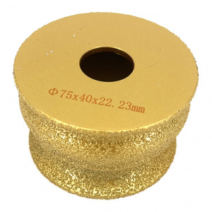 Freza diamantata pentru profilare granit, marmura, gresie, Profil "Continental", 75x22,23 #45- DXDY.FPP.FS1 - Img 6