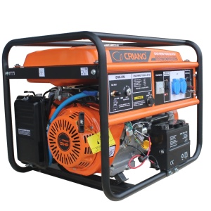 Generator de curent 5.5 kW SuperHIBRID (GPL + Gaz Natural + Benzina) cu posibilitate de Automatizare - CRIANO - CNO-NRG-7000-G-ATSr - Img 6