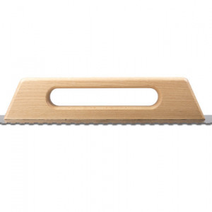 Gletiera dintata cu maner din lemn 48cm, 8x8mm - RUBI-65959 - Img 2