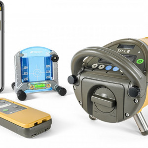 Laser pentru conducte, cu auto-centrare, fascicul verde TP-L6G - Topcon - Img 2