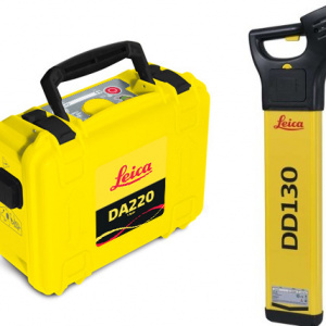 Localizator Utilitati DD130 (50Hz), pachet adancime cu transmitator DA175 (872940+949370+850276) - Leica-6014156 - Img 1