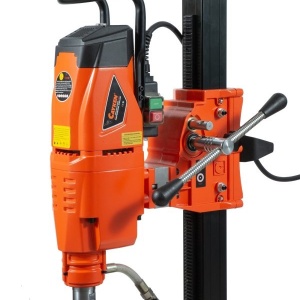 Masina de carotat industriala pt. beton armat si materiale dure Ø300mm, 4.98kW, stand fix inclus - CNO-CK-D300E - Img 3