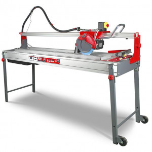 Masina de taiat gresie, faianta si placi 102cm, 2.2kW Trifazat 400V, DS-250-N 1000 Laser & Level ZERO DUST - RUBI-52925 - Img 1