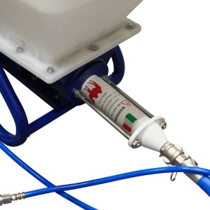 Masina multifunctionala de tencuit, gletuit, izolatii, debit max. 0-15 L/min, 2.2kW Monofazata, 20 bar, cuva 45L - CNO-MFS15 - Img 9