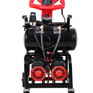 Masina multifunctionala de tencuit, gletuit, izolatii, debit max. 0-20 L/min, 1.5kW Monofazata, 30 bar, cuva 25L, WolfPack - WP-MFS20 - Img 3