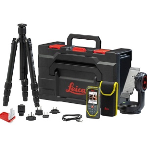 Pachet P2P - Telemetru Laser 250m Avansat, Disto X6 + DST 360-X si trepied - Leica-950878 - Img 1