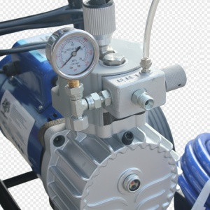 Pompa de vopsit si zugravit AIRLESS Diafragma Profesională cu Carucior - Complet Echipata - 1/4", 3kW, 5.5L/min - WP-APSD5 - Img 9