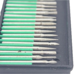 Set de 30 de freze diamantate pentru slefuit ceramica pentru CRIANO MPU350W - CNO-MPU350W-FSET - Img 2