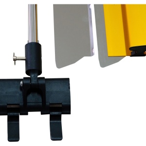 Set de gletiere profesionale Heavy-Duty aluminiu 30, 50, 80 (cm) x 0.35mm cu maner extensibil si cutie de transport - CNO-GHD853SET - Img 3