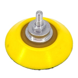 Suport flexibil cu velcro pt. dischete / paduri diamantate si accesorii cu scai Ø50mm - prindere filet M5x0.5mm - CNO-MPU350W-PADSUP50 - Img 4