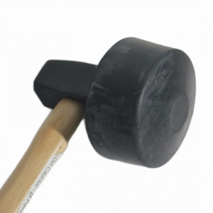 Ciocan de cauciuc rotund, 1000g