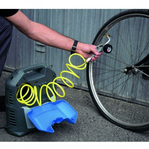 Compresor de aer cu piston fara ulei, silentios - 1.1 kW, 160 L/min, 8 bari - fara Rezervor - ABAC-SUITCASE-0 - Img 2