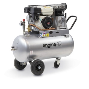 Compresor de aer cu piston, motor Honda - 3.5 kW, 320 L/min, 10 bari - Rezervor 100 Litri - ABAC-engineAIR-4/100-10-Petrol - Img 3