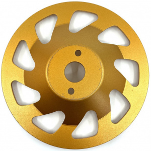 Cupa diamantata segment tip ventilator - Beton/Abrazive 180x22.2mm Premium - DXDY.PSCC.180 - Img 4