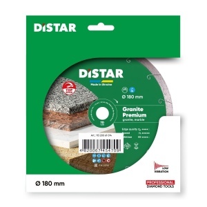Disc diamantat DiStar Granite Premium pt. Granit, marmura, placi ceramice - 180x25.4 (mm) - DiStar-11320061014 - Img 8