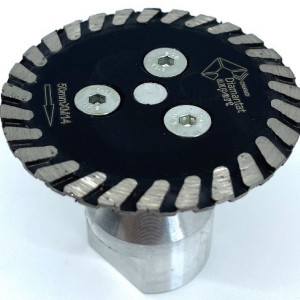 Disc DiamantatExpert pentru gresie portelanata, placi dure 50mm x M14 Premium - DXDY.DP50 - Img 2