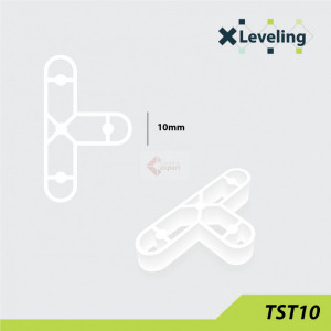 Distantiere tip T ( Teuri ) pt. placi - gresie si faianta - Rost 10 mm - 250 buc - XLEV-TST10-250 - Img 2