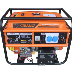 Generator de curent 5.5 kW SuperHIBRID (GPL + Gaz Natural + Benzina) cu posibilitate de Automatizare - CRIANO - CNO-NRG-7000-G-ATSr - Img 3