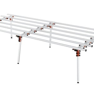 Masa de lucru SLAB XL pt. placi ceramice de dimensiuni mari, 360cm, 250kg, WolfPack - WP-DB-TB-3XL360 - Img 1