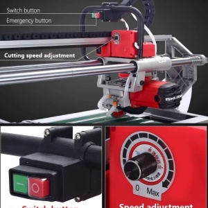 Masina automată de taiat gresia, faianta si placi dure - 180cm, 25mm, 2300W - SHIJING-9251-1800 - Img 6