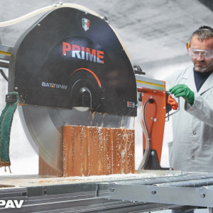 Masina de taiat caramida, materiale de constructii - 61.5cm, 4.0kW, PRIME 700S, kit laser si roti - Battipav-90701 - Img 6