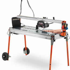 Masina de taiat gresie, faianta, placi 110cm, 1.0kW, CLASS 1100S cu laser si roti - Battipav-651101 - Img 1