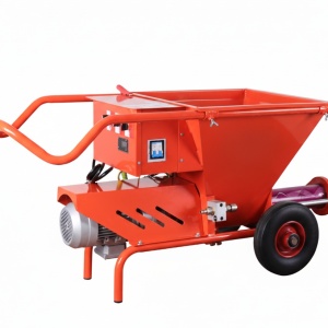 Masina multifunctionala de tencuit, gletuit, izolatii, debit max. 0-30 L/min, 2.2kW Monofazata, 30 bar, cuva 50L, WolfPack - WP-MFS30 - Img 2
