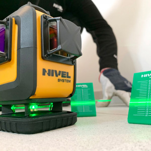 Multilaser verde în cruce (4 x 360°), Bluetooth - Nivel System-CL4D-G - Img 5