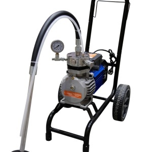 Pompa de vopsit si zugravit AIRLESS Diafragma Profesională cu Carucior - Complet Echipata - 1/4", 1.8kW, 5L/min - CNO-APSD5-CART - Img 7