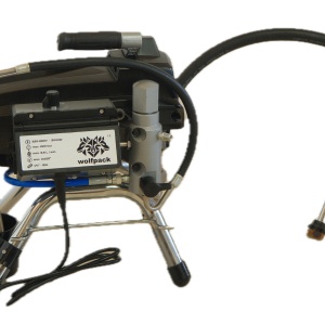 Pompa de vopsit si zugravit AIRLESS Piston Profesională cu Cadru - Echipata - 1/4", 3kW, 3.5L/min - WP-APSP3 - Img 3