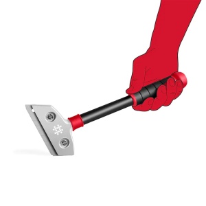 Racletă profesională pentru curățare adeziv rosturi, maner 30cm – SHIJING-5109