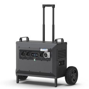 Statie acumulator portabil pentru incarcare electrica LongLife, LiFePO4, Generator Power Station - 5000W, 5040Wh - CNO-L5PS