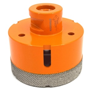 Carota diamantata pt. placi dure & gresie portelanata - diam. 70mm - 3DTECH - Super Premium - DXDY.NEODRILL.70 - Img 1