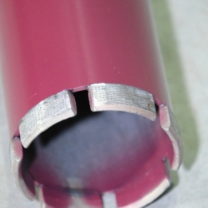 Carota diamantata segment Turbo Laser 3DTECH pt. beton armat diam. 67 x 450 (mm) - ULTRA Premium - DXQZ.3D1117.67 - Img 4