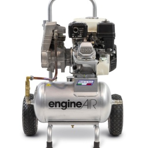 Compresor de aer cu piston, motor Honda - 3.5 kW, 275 L/min, 10 bari - Rezervor 20 Litri - ABAC-engineAIR-5/20-10-Petrol - Img 1