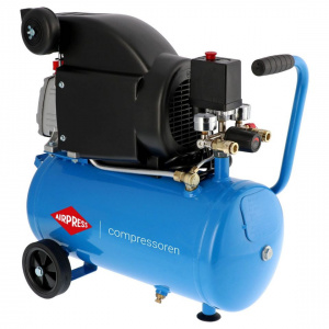 Compresor de aer profesional cu piston - Blue Series 1.5kW, 196L/min, 8 bari - Rezervor 24 Litri - AirPress-HL310/25-36839-1 - Img 8