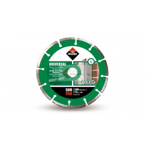 Disc diamantat pentru materiale constructii Rubi SHR 350 PRO - taiere cu apa