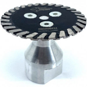 Disc DiamantatExpert pentru gresie portelanata, placi dure 50mm x M14 Premium - DXDY.DP50 - Img 3