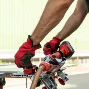 Dispozitiv pentru frezat si slefuit muchii si canturi placi ceramice ( Jolly ), MITRE MATE, disc 125mm - RUBI-52825 - Img 9