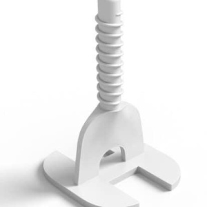 Distantiere autonivelare TWIST pt. gresie, faianta si placi - Rost de 1 mm - 100 buc - XLEV-TWC1100 - Img 5