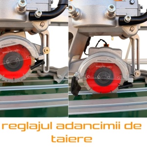 Masina automata de taiat gresie, faianta, placi ceramice, 2.3kW, 120cm, 25mm - CNO-TPSA1200 - Img 12