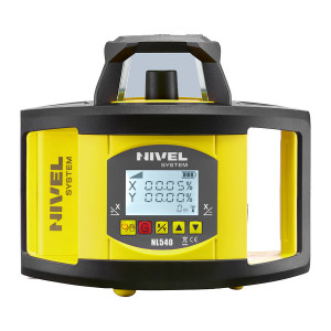 Nivelă laser rotativă cu fascicul roșu (2 planuri, pantă digitală), cu afisare digitala - NL540R Digital - Nivel System - Img 2